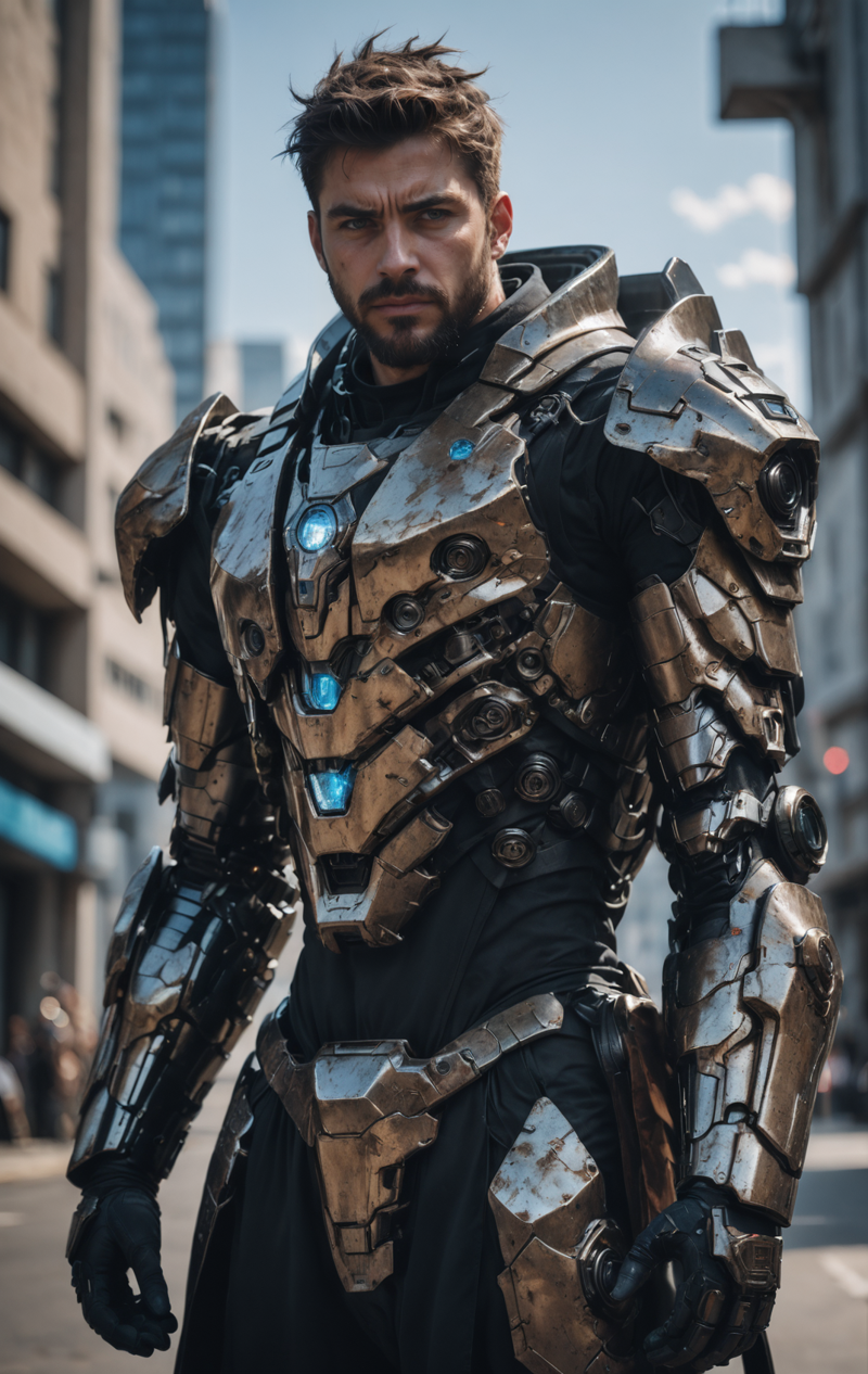 31074831-2067885440-(masterpiece, best quality, ultra-detailed, best shadow), cinematic film still, photo of a man wearing a high tech scifi armor,.png